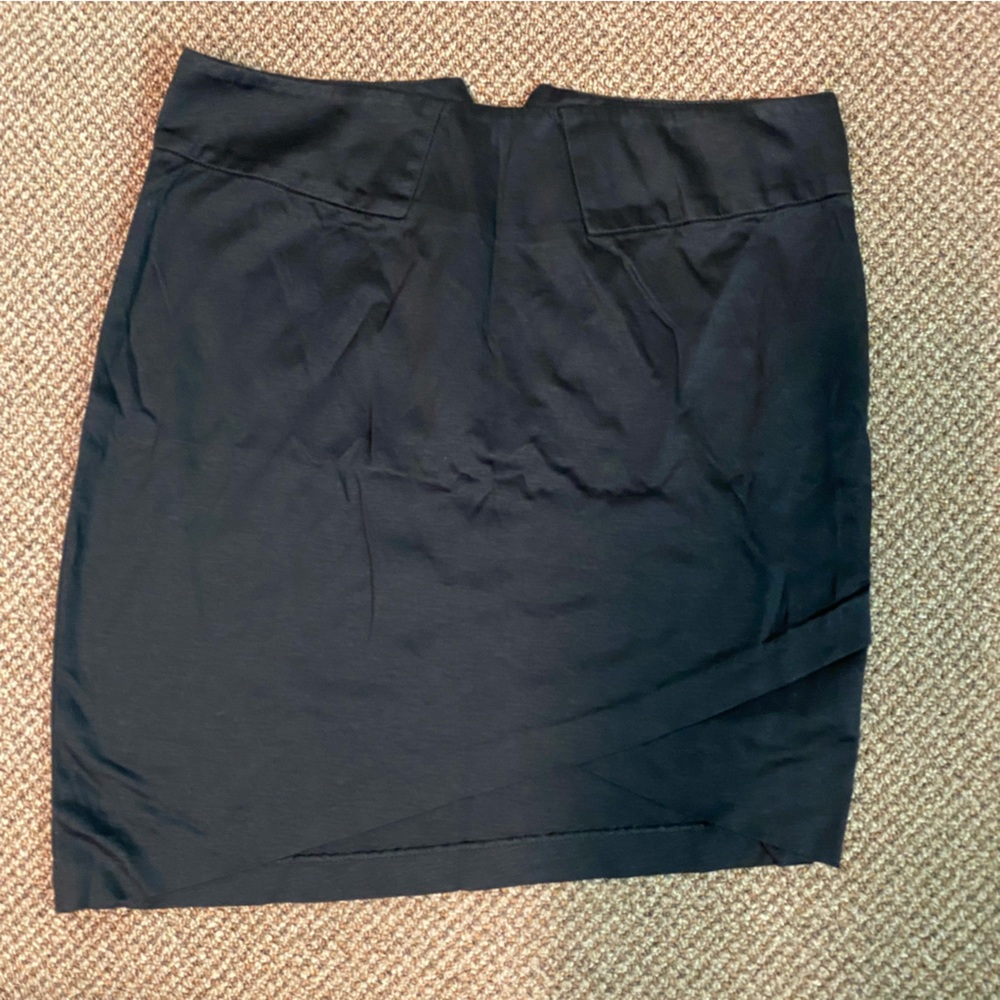 Helmut Lang Asymmetrical Mini Skirt Sz 4